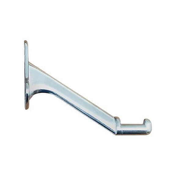 Handrail Stair Rail Brackets for Railings - Satin Nickel - 4 Inch - 3 Pack