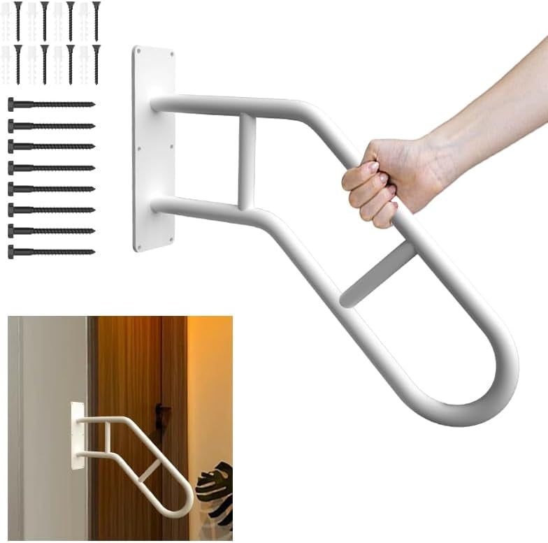 Handrails for Outdoor Steps, 28.7” Safety Grab Bars for Stairs, Sturdy ...