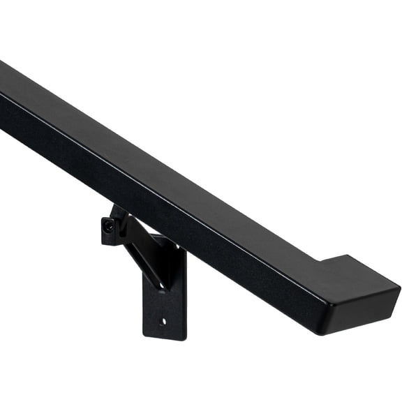 Handrails mounting Bracket (Stainless Steel Precision Casting) Matte Black 1 count Additional Bracket