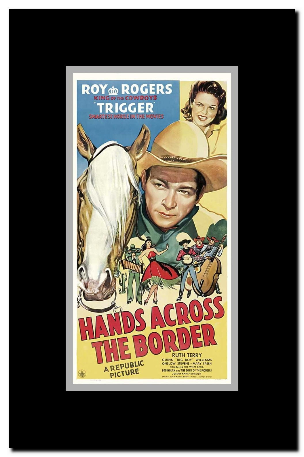 Hands Across the Border Framed Movie Poster