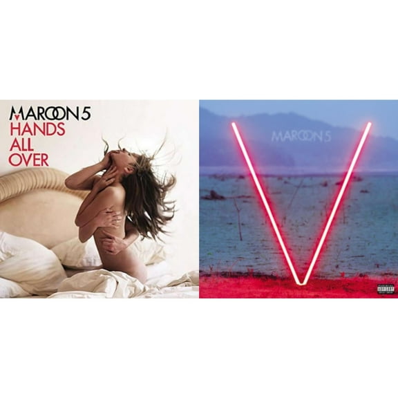 Maroon 5 - V (Black LP) (Exp) & Hands All Over