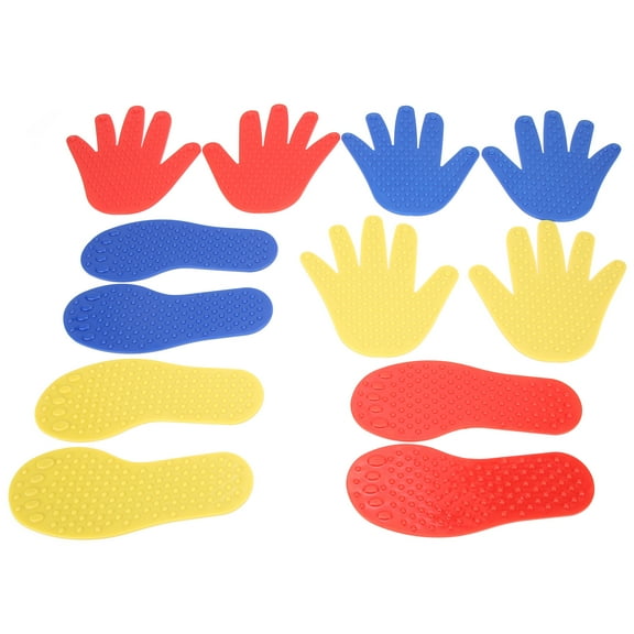 Hands And Feet Game Integration Toy, Build Muscle PVC Material Hands And Feet Play Mat  For Outdoor For Indoor For 1 Above Year Old
