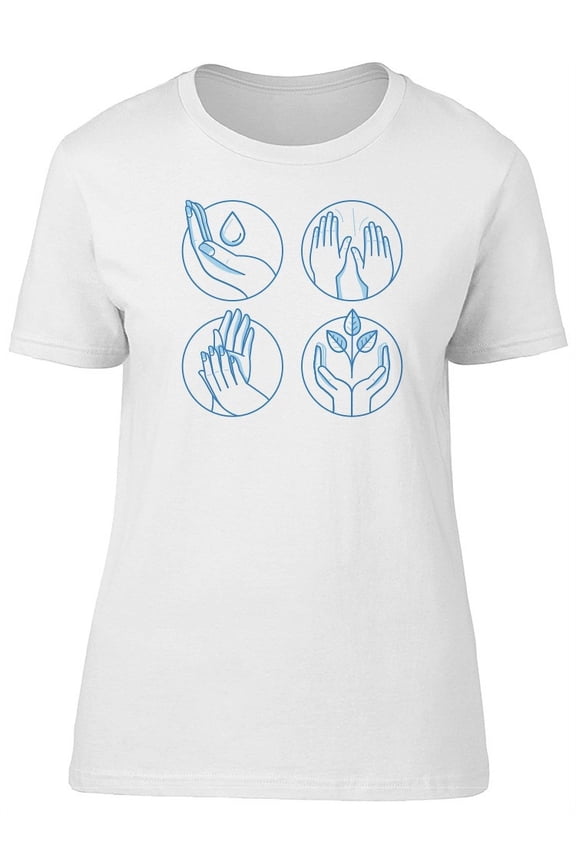 Hands Care, Moisture, Cream, Spa T-Shirt Women -Image by Shutterstock, Female Medium