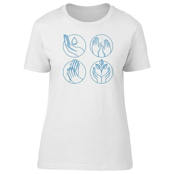 Hands Care, Moisture, Cream, Spa T-Shirt Women -Image by Shutterstock, Female x-Large