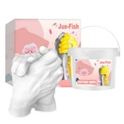 Hands Casting Kit,DIY Plaster Statue Molding Kit ,Hand Holding Craft Souvenir for Couples, Adult & Child, Wedding, Friends, Anniversary