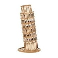 thumbnail image 1 of Hands Craft 3D Modern Wooden Puzzle: Leaning Tower of Pisa, 1 of 6