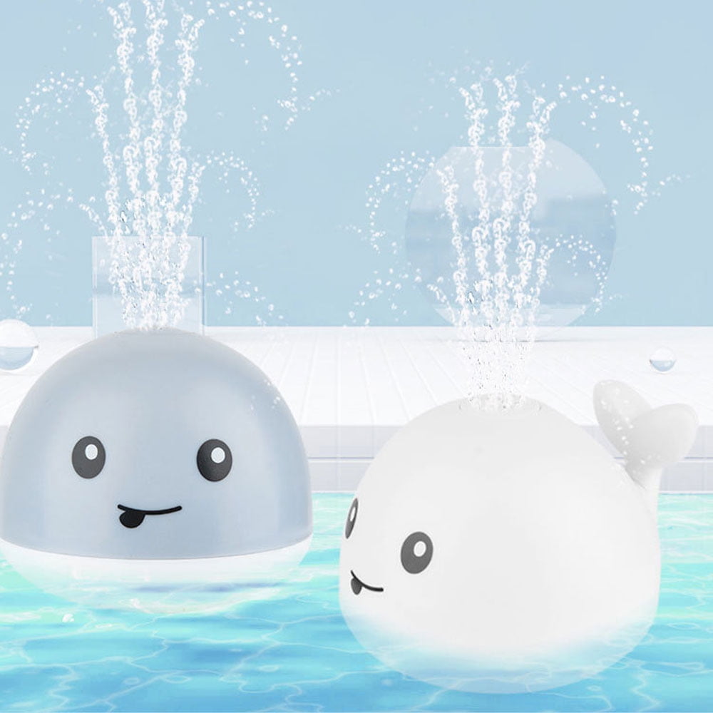 Hands DIY Baby Water Toys, Baby Bath Toys, Whale Spray Induction ...