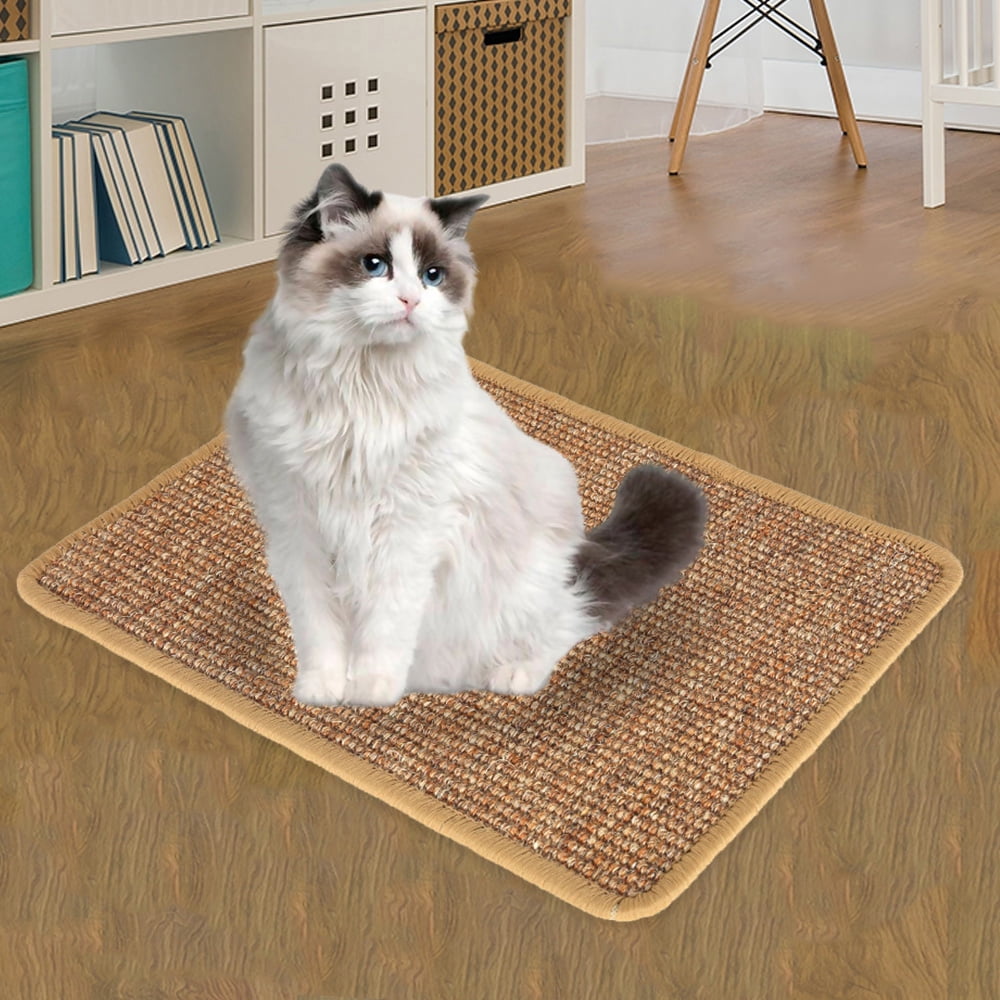 Hands DIY Cat Scratching Mat, Large Natural Sisal Mats,(11.8 *15.7in
