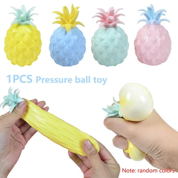 Hands DIY Pineapple Ball Fidget Sensory Toys Anti Stress Squeeze Balls Stress Reliever