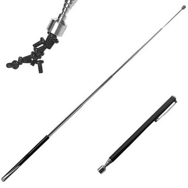 Hands DIY Telescoping Magnet Pen Pick Up Tools 1.5LB Extendable Magnet Pick Up Rod Stick Gadget Mini Portable Adjustable Magnetic Retrieval Tool for Garage Car Repair DIY Woodworking