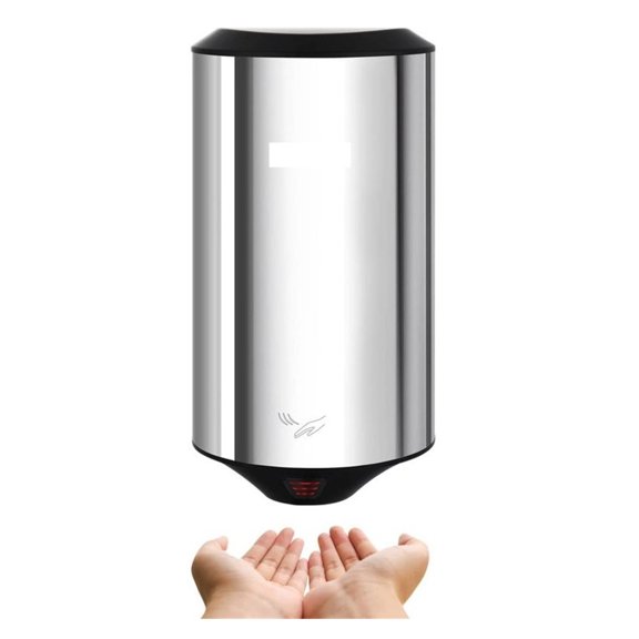 Hands Dryer Compact Jet, Air Automatic Hand Dryer Stainless Steel Smart Senser, Drying Hand Machine For Bathroom Toilet 1350W ,Power as an Elephant