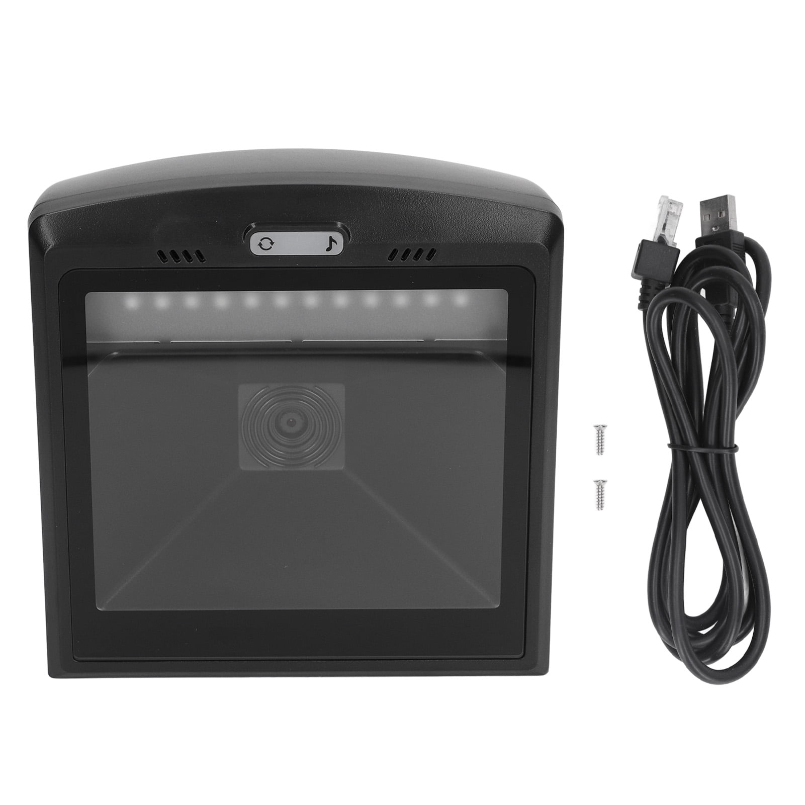 Hands Free Barcode Scanner Large Screen Desktop Automatic 2D QR Barcode