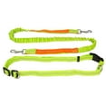thumbnail image 1 of Hands Free Dog Leash for Running Walking Training Hiking, Dual-Handle Reflective Bungee, Adjustable Waist Belt, Shock Absorbing, Ideal for Medium to Large Dogs, 1 of 7