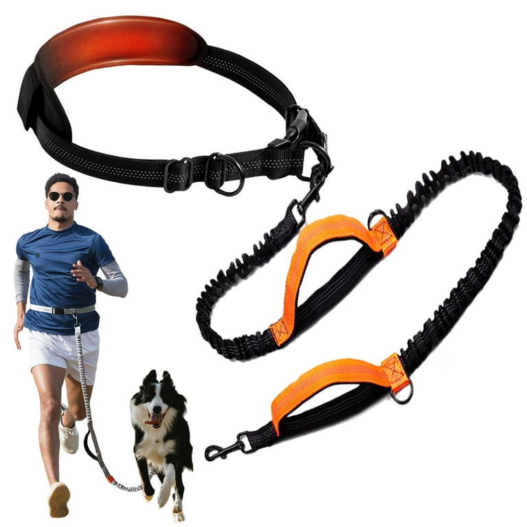 Hands Free Dog Leash Waist Leash for Dog Walking Bungee Leash Dog Running Belt for Small Medium Dogs 10 50 lbs Fanny Pack for Walker Hiking Jogging C25 Walmart