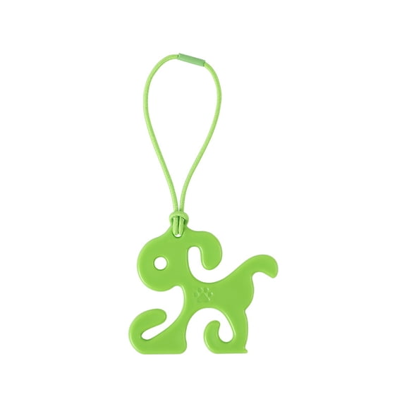 Hands-Free Dog Poop Bag Holder for Leash, Portable Waste Bag Carrier Clip, Dog Walking Accessories and Waste Bag Dispenser Attachment D#078 Green