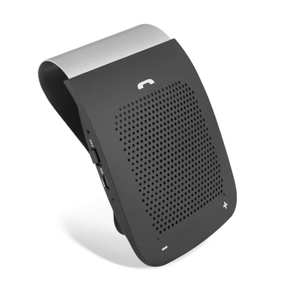 Hands-Free Driving Solution, In-Car Bluetooth Speakerphone with Automatic Volume Adjustment & 360 Degree Noise Cancelling Microphone, for Seamless Conversations on the Go