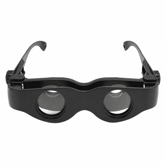 Hands-Free Fishing Binocular Glasses 3x Magnification Adjustable Focusing HD Lens Ergonomic Nose Pad Bird Watching Telescope Glasses (6.69 inches / 17.00 cm)