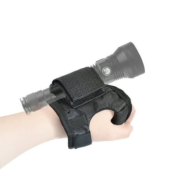 Hands-Free Flashlight Holder Adjustable Flashlight Wrist Strap for 2.5-4cm Flashlight