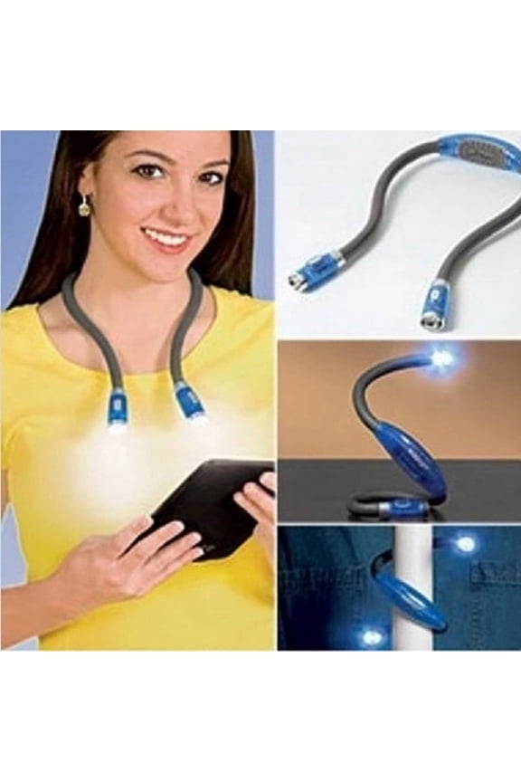 Hands Free Hug Light Neck Book Light Flexible LED Night Light Reading Lamp