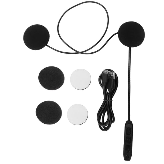 Hands-Free Music & Call Control for Motorcyclists Wireless Bluetooth Helmet Audio System