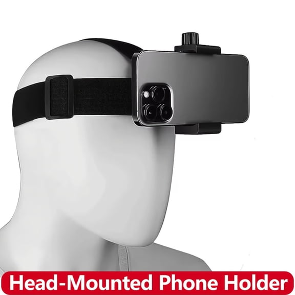 Hands-Free Overhead Smartphone Mount for Cycling Helmets, Ideal for Outdoor Live Streaming, Vlogging, and Life Recording During Biking, Hiking, Running, and Other Adventures