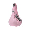 thumbnail image 1 of Hands-Free Pet Sling Carrier Bag Adjustable Buckle Single Shoulder Bag for Small Dog Cat, 1 of 9