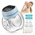 thumbnail image 1 of Hands Free Portable Breast Pump - Portable Electric Breast Pump With 3 Modes And 9 Level for Home Kitchen Tool Men Women Gift, 1 of 8