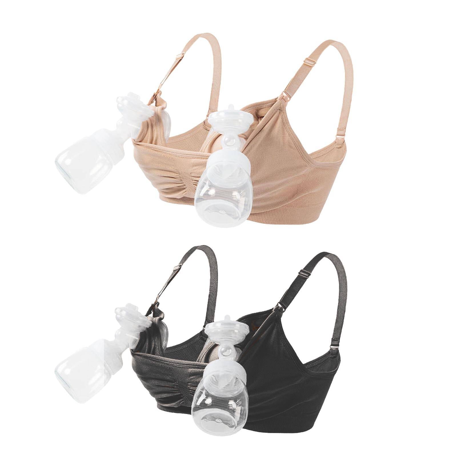 Hands Free Pumping Bra Comfortable Breathable Nursing Bra U Shape Bra