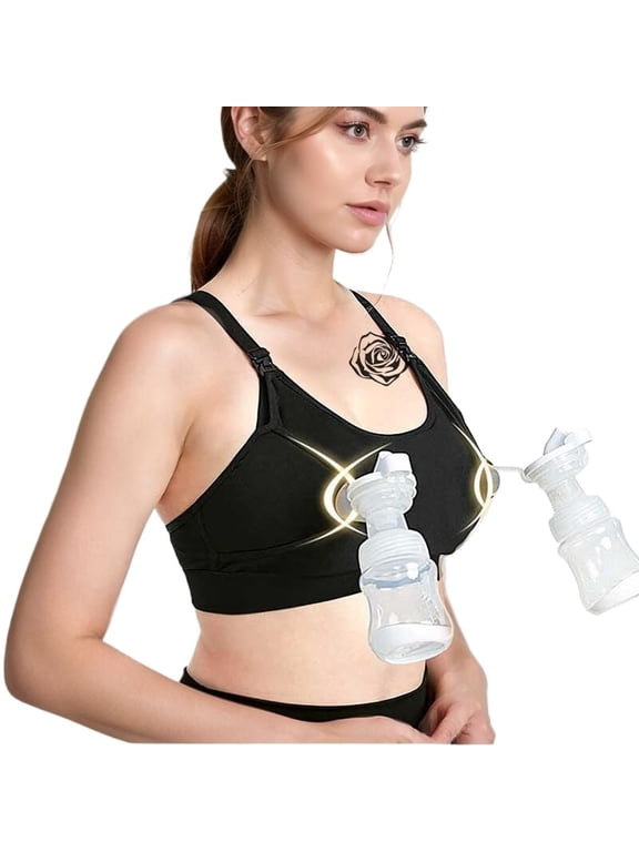 Hands-Free Pumping Nursing Bra: Comfortable Support for Busy Moms