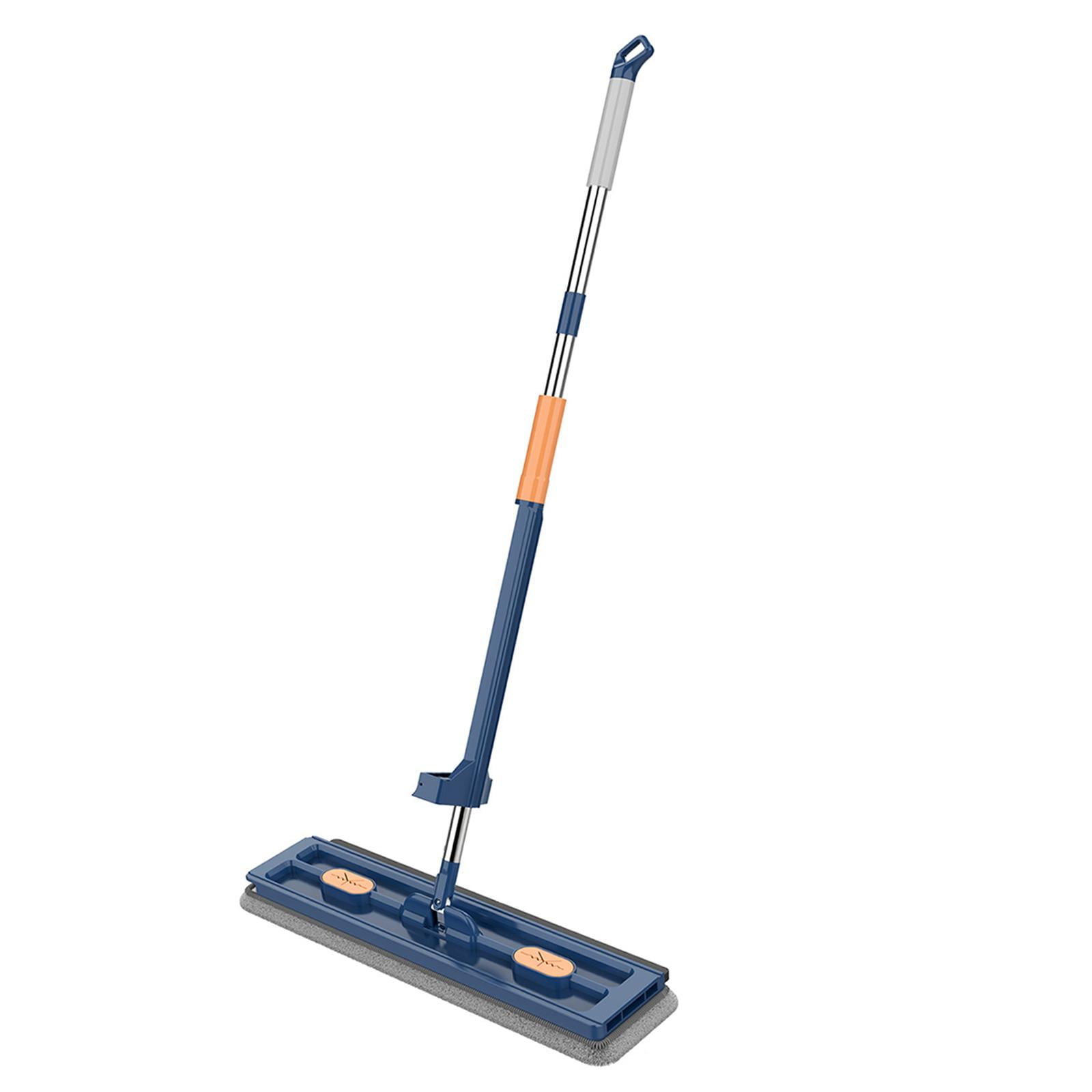 Hands Free Self Wringing Mop Floor Cleaning with Reusable Washable Pads