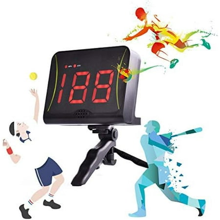 Hands-Free Speed Radars, Multi-Sports Radar Gun for Baseball/Lacrosse/Soccer/Tennis/Golf, Baseball Speed Training Equipment Speed Measurement Device$$Sport & Recreation Other