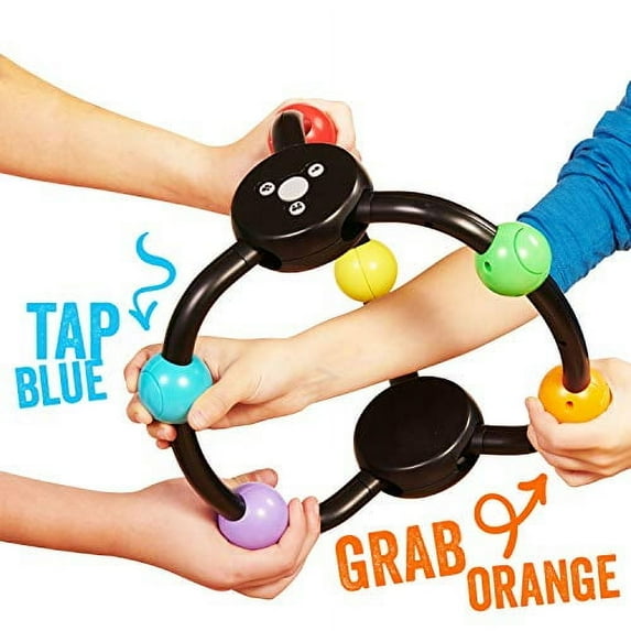 Hands Full! - an Interactive Family Game of Twisted Challenges and Tangled Fun, 3 Games in 1