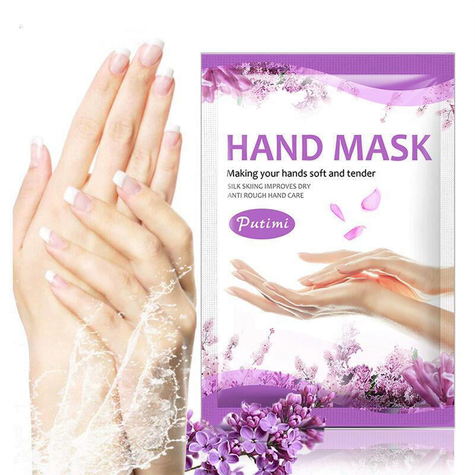 Hands Moisturizing Gloves, Hand Skin Repair Renew Mask Infused Collagen