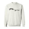 thumbnail image 1 of Hands Of Robot And Human Sketch Sweatshirt Men -Image by Shutterstock, Male 4X-Large, 1 of 4