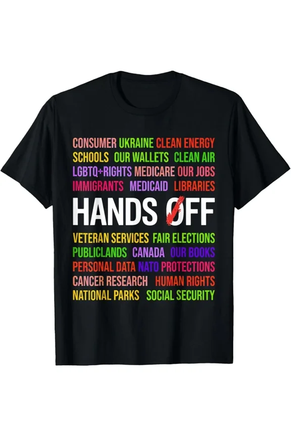 Hands Off T-Shirt Unisex S-5XL Hot Trending Shirt, Vintage Birthday Gift