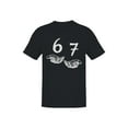 thumbnail image 1 of Hands Offering Numbers 6 and 7 Men's T-shirt, 1 of 3