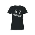 thumbnail image 1 of Hands Offering Numbers 6 and 7 Women's T-shirt, 1 of 3