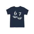 thumbnail image 1 of Hands Offering Numbers 6 and 7 Youth's T-shirt, 1 of 3
