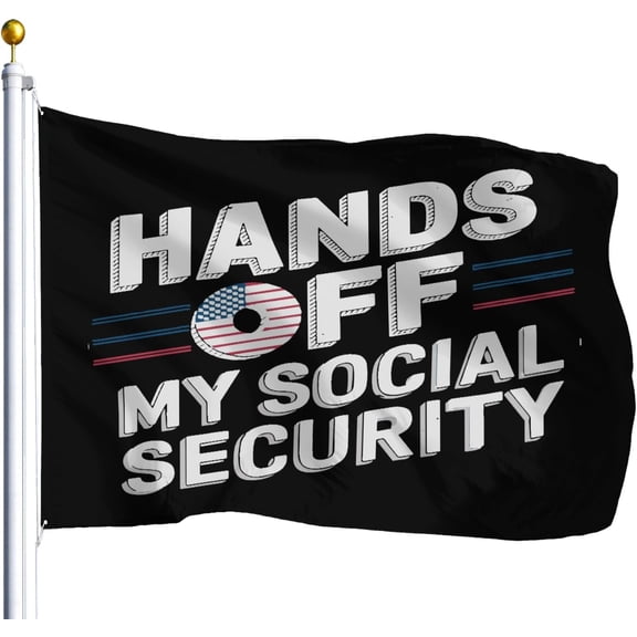 Hands Offs My Social Security 2025 Protests Resist Flags For Classroom