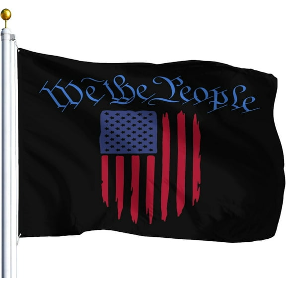 Hands Offs Protests We The Peopless US American Flags For Dorm