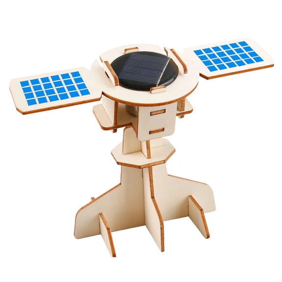 Hands On Assembly Wooden Satellite Model Science Experiment Set For Student Education Physics Classes Teaching And Labs
