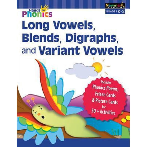 Pre-Owned Hands-On Phonics: Long Vowels, Blends, Digraphs, and Variant Vowels (Gr K-2) Student Book (Paperback) 1478857528 9781478857525