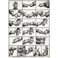 thumbnail image 1 of Hands Showing Sign Language Alphabet, 1700s Poster Print by Science Source (24 x 36), 1 of 3