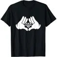 thumbnail image 1 of Hands With Diamond Hip Hop Urban Style Music Fan Funny Quote Unisex T-Shirt up to Size 5XL, 1 of 2