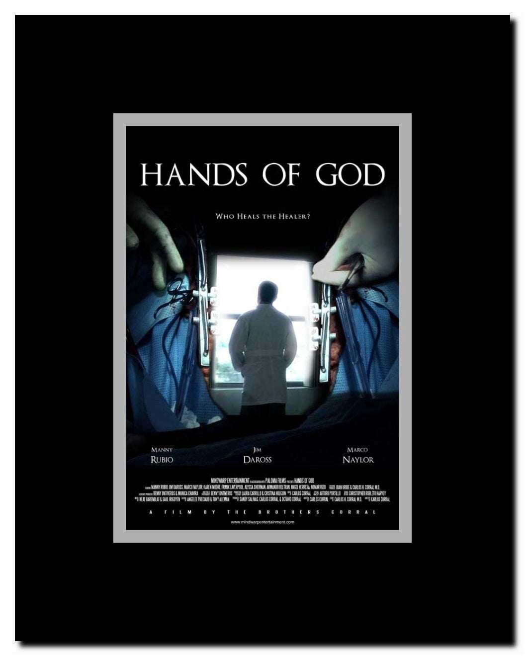 Hands of God Framed Movie Poster