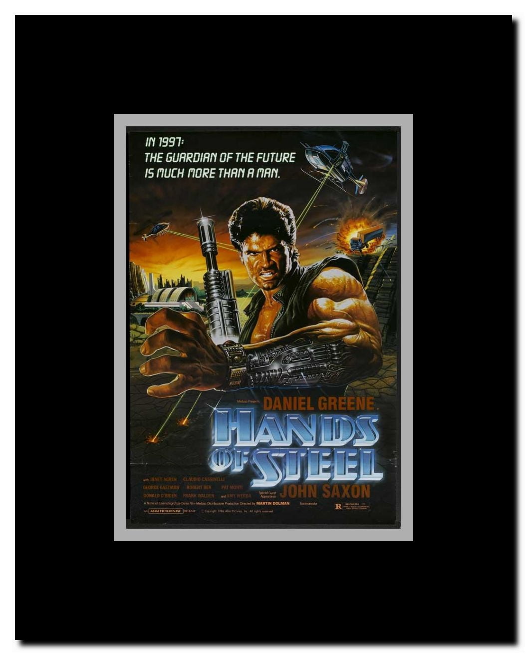Hands of Steel Framed Movie Poster