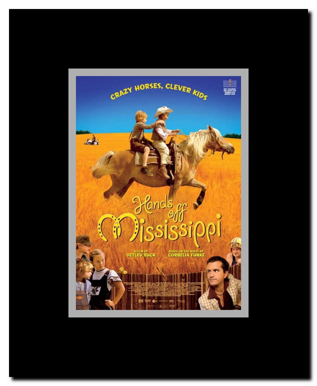 Hands off Mississippi Framed Movie Poster