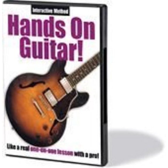 Music Sales Hands On Guitar! (Interactive Method) Music Sales America Series DVD Written by Alan Miller