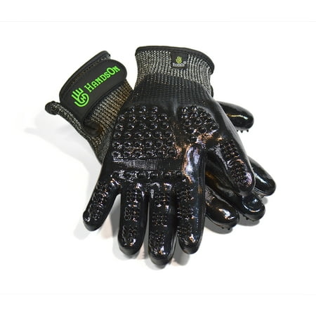 HandsOn Gardening Gloves - Cut Resistant Digging Claw Hand Protection Tool for Gardeners & Landscapers (Medium)