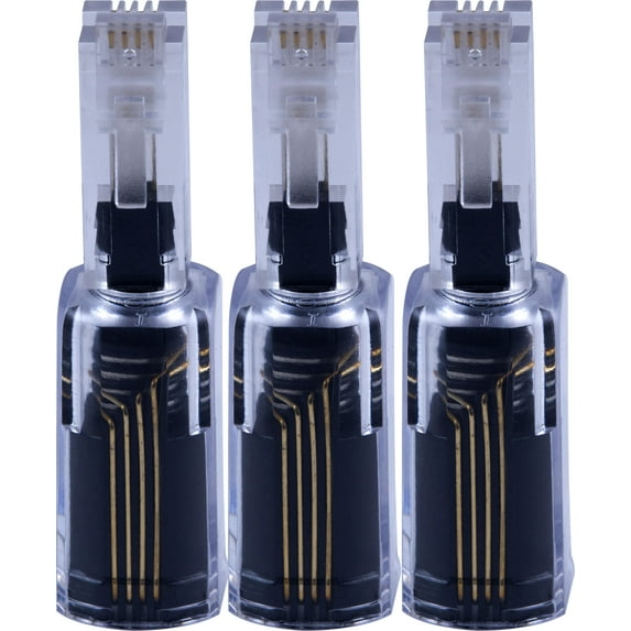 Handset Detangler, Black, 3/pack | Bundle of 5 Packs